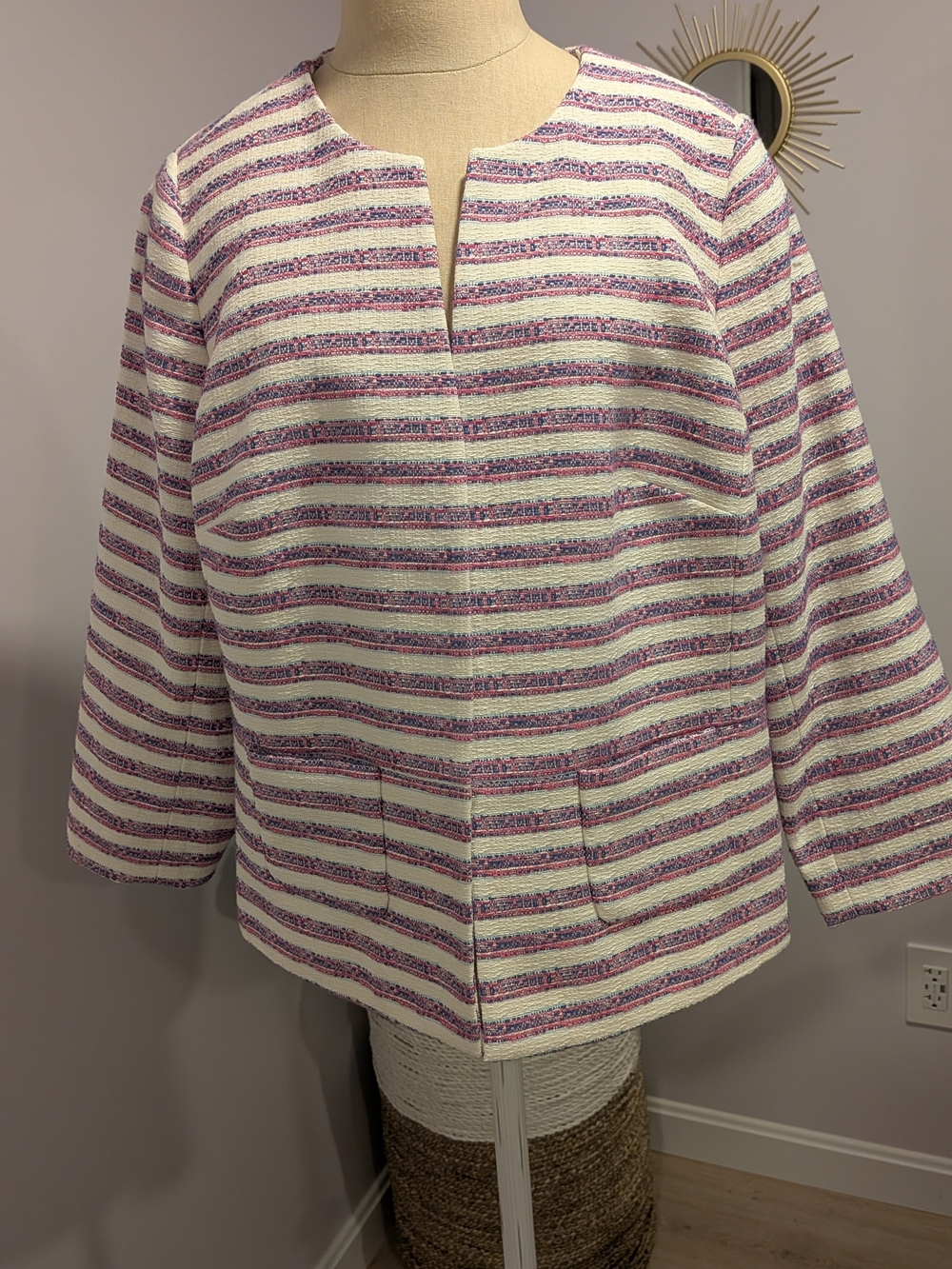 Talbots Tweed Jacket | Classic | Professional Polished Tailored Workwear